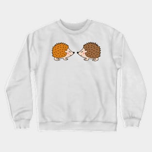 Cute little hedgehogs Crewneck Sweatshirt